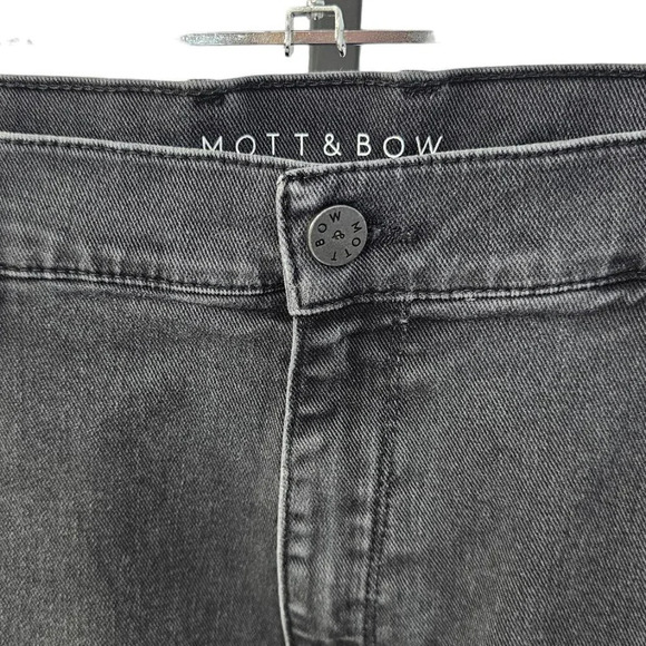 Mott & Bow Men's Straight Jeans Size 42 Gray - Picture 2 of 9